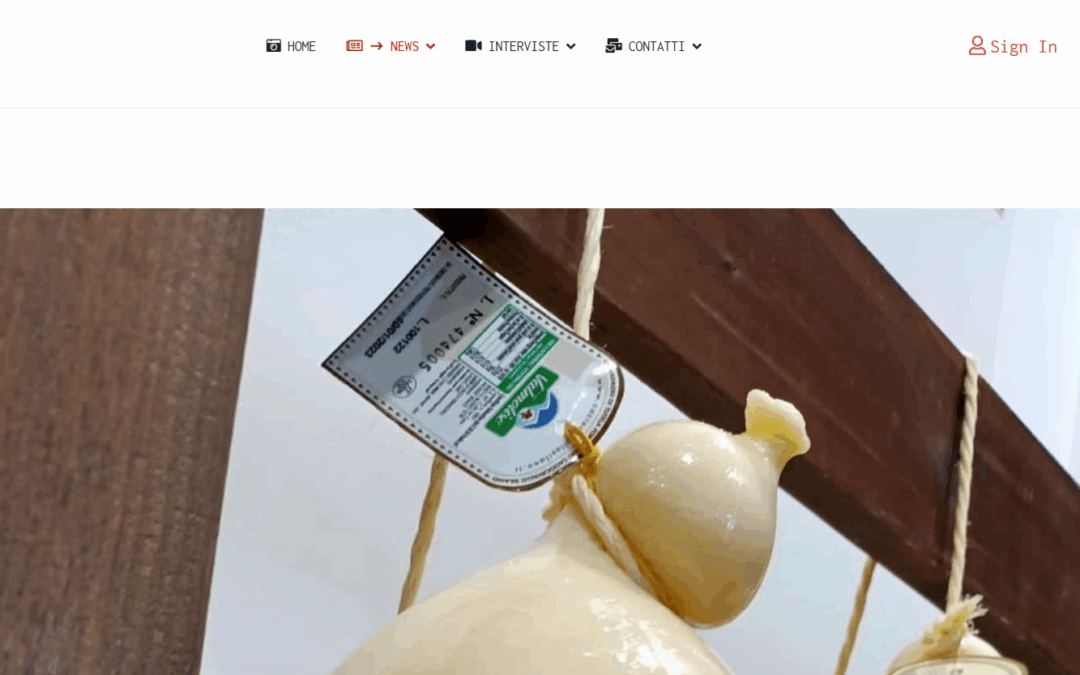 IL CACIOCAVALLO SILANO DOP AL TUTTO FOOD DI MILANO